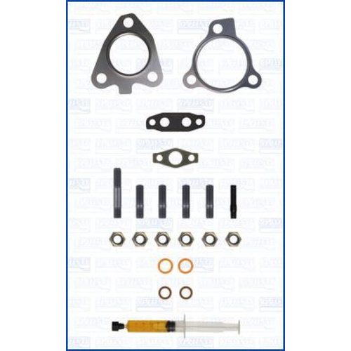 Ajusa JTC12073 Turbo Gasket Kit + Studs Nuts for Hyundai Kia D4HB D4HA D4HH Diesel