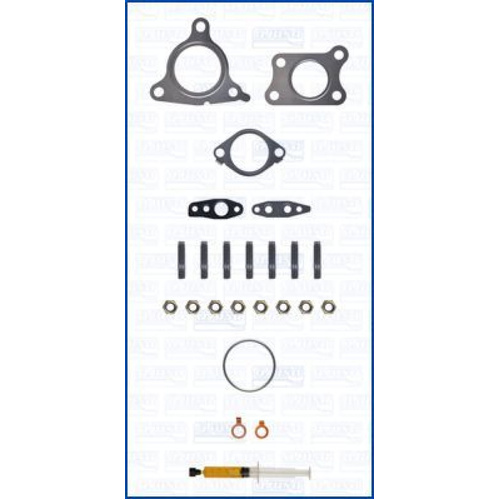 Ajusa JTC12101 Turbo Gasket Kit + Studs Nuts for Nissan 2.5L YD25DDT YD25DDTi