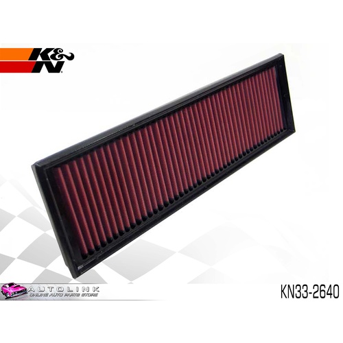 K&N AIR FILTER ELEMENT FOR PORSCHE 944 S 2.5L INC TURBO 1986 - 1988 KN33-2640