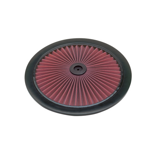 K&N 14" X-STREAM AIR FILTER TOP LID PLATE BLACK - HIGH FLOW & WASHABLE KN66-1401