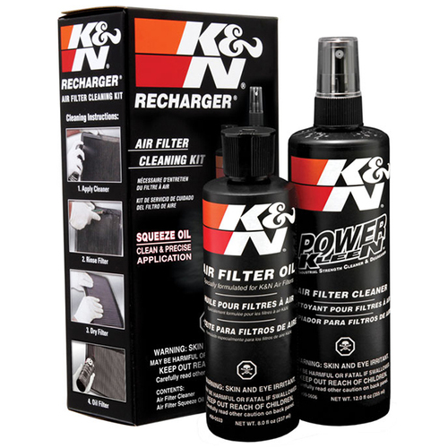 K&N RECHARGER AIR FILTER CLEANER & OIL SQUEEZE BOTTLE SERVICE KIT KN99-5050