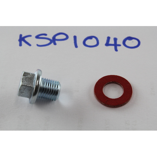 Kelpro KSP1040 Oil Pan Sump plug & Washer 12mm x 1.25 or M12 x 1.25