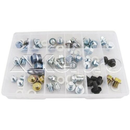 KELPRO KSPA1000 OIL PAN SUMP PLUG ASSORTMENT KIT 18 POPULAR SIZES