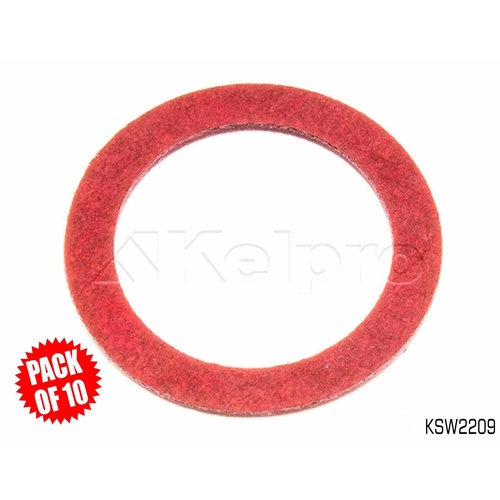 KELPRO 25mm FIBRE OIL SUMP PLUG WASHERS KSW2209 x10