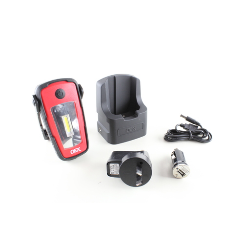 Oex LLX2987 Led Cordless Rechargeable Pocket Work Light 128mm x 70mm x 42mm