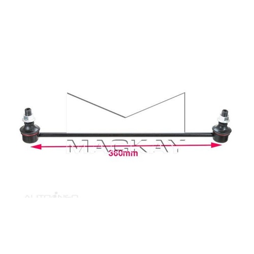Mackay LR1014 Front Sway Bar Link 360mm for Toyota Yaris Models 11/2005 - 4/2020 