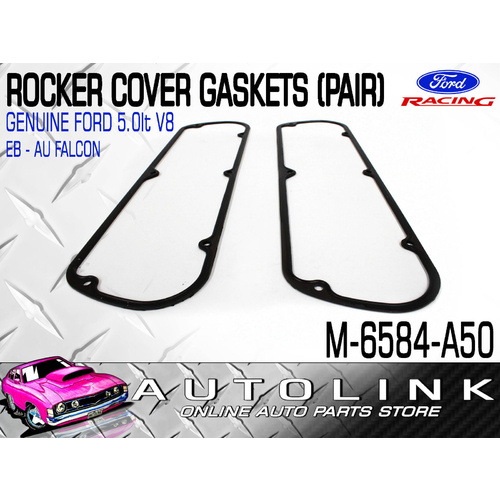 ROCKER COVER GASKETS (PAIR) GENUINE FORD RACING 5.0lt V8 FALCON EB ED EF EL AU