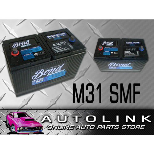 BATTERY GROUP 31 FOR MARINE BOAT 12V 900CCA 115AH 200RC INBOARD OUTBOARD 2 YEAR