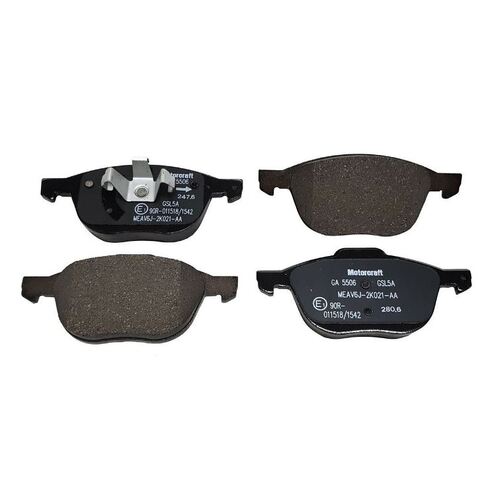 Genuine Motorcraft MEAV6J-2K021-AA Front Brake Pads for Ford Mazda Volvo Models