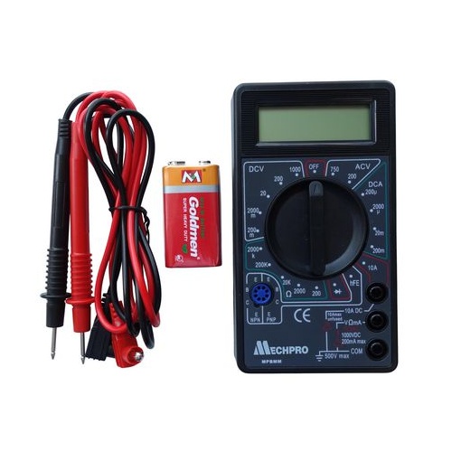 Mechpro MPBMM Budget Manual Range Digital Multimeter