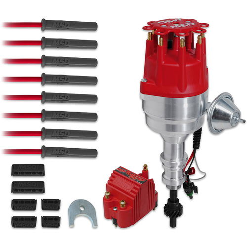 MSD PRO BILLET DISTRIBUTOR KIT READY TO RUN - FORD 289 302 WINDSOR V8 MSD84745 
