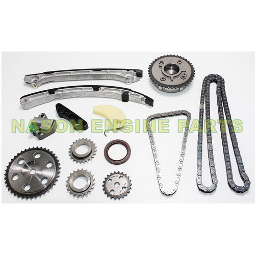 Nason MZTKG43VVT Timing Chain Kit W/ Gears for Mazda 3 6 & CX7 2.3L L3-VDT Turbo
