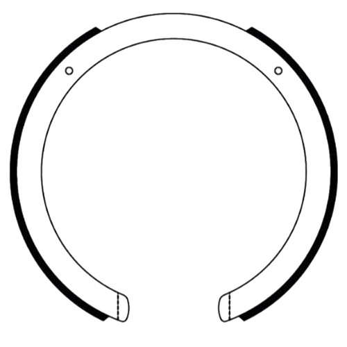 IBS N7021 Hand Brake Shoe for Holden VT VX VY VZ V6 & V8 Sedan & Wagon