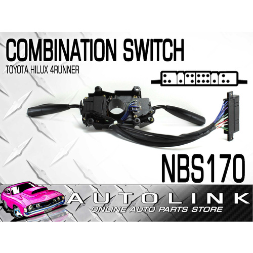 COMBINATION SWITCH FOR TOYOTA HILUX 4RUNNER YN SERIES 08/1991 - 08/1996 NBS170