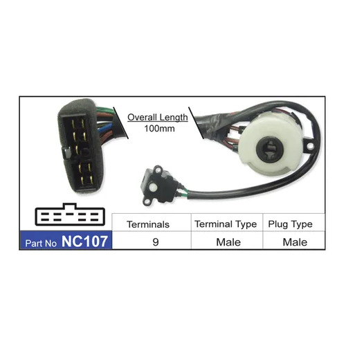 Nice NC107 Ignition Switch for Toyota Cressida MX83 10/1988 - 1993
