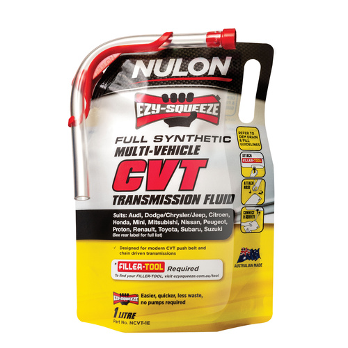 NULON NCVT-1E FULL SYNTHETIC EZY SQUEEZE CVT TRANSMISSION FLUID OIL 1L