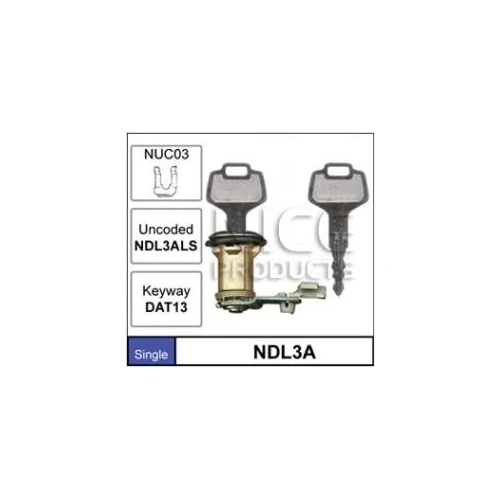 Nice NDL3A Single Door Lock for Ford Maverick & Nissan Patrol MQ GQ Y60