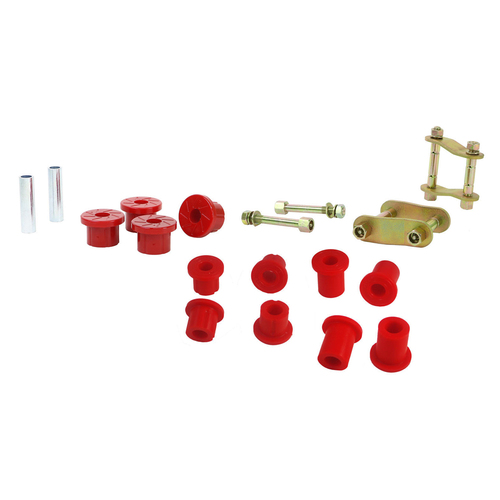 Nolathane NEK44 Rear Bush and Greaseable Shackle / Pin Kit for Ford Ranger BT50