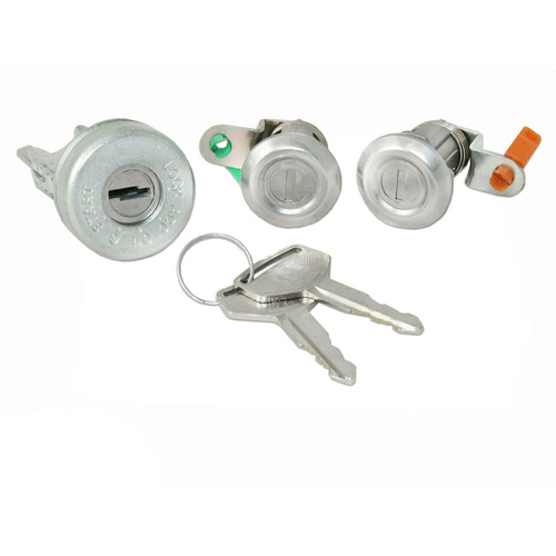 Nice NID191B Ignition Barrel & Door Lock Set For Toyota Landcruiser Check App