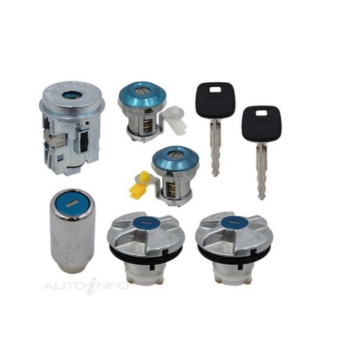 Nice NIK121B Ignition Door Fuel Cap Lock Set for Toyota Landcruiser VDJ76 78 79