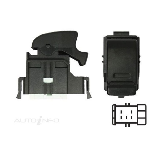 Nice NPW140-1 Door Power Window Switch Front Left for Toyota Landcruiser VDJ