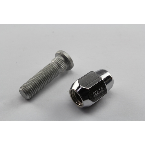 NICE WHEEL STUD & NUT REAR FOR HYUNDAI GETZ WITH ALLOY WHEELS 11/2004 - 2009