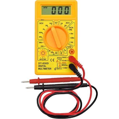 Prokit NU50101 Digital Multimeter with Large Display AC & DC Current & OHMS