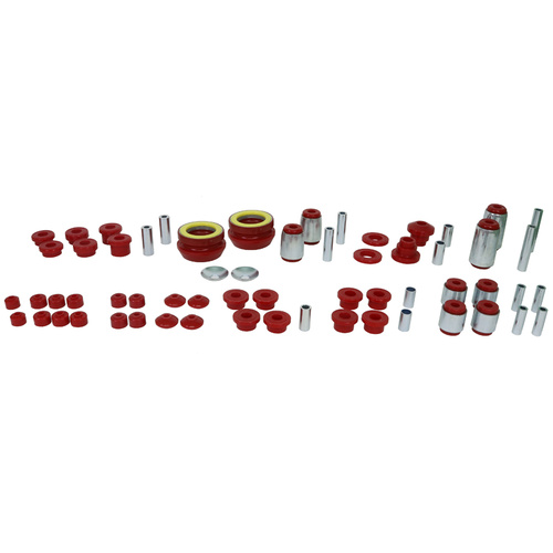 NOLATHANE NVK4 FRONT & REAR ESSENTIAL KIT FOR HOLDEN COMMODORE VR VS SOLID AXLE