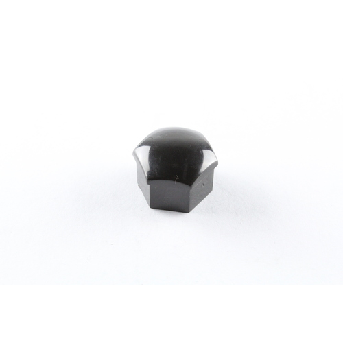 NICE WHEEL NUT COVER BLACK 17mm HEX SHAPE NWC717B x1