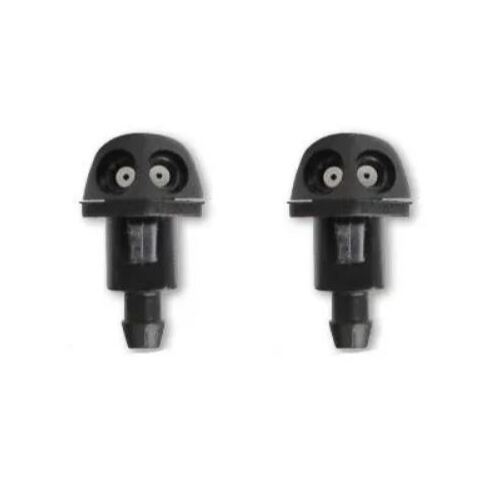 Universal Windscreen Washer Nozzle Twin Spray Push On 13mm Hole 5mm Hose