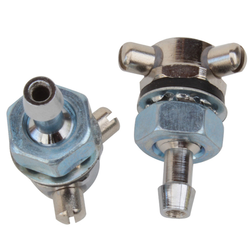Nice NWN532 Windscreen Washer Jets 8mm Hole 5mm Hose Pair Twin Spray Bolt On