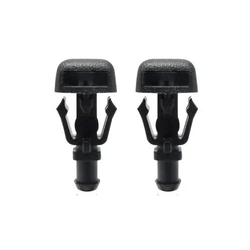 Nice NWN621 Windscreen Washer Jets Push on Type Single Spray 6mm Hose Pair