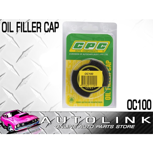 CPC OIL FILLER CAP OC100