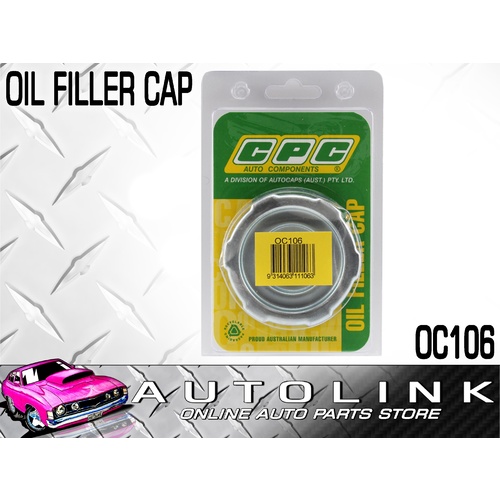 CPC OIL FILLER CAP OC106