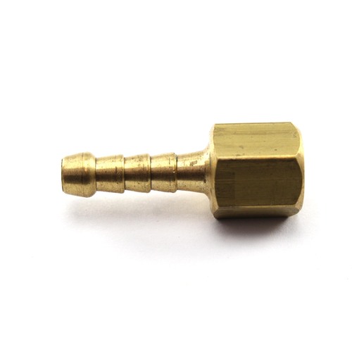 TUBEFIT - BRASS FEMALE TAILPIECE 3/16" HOSE x 1/8" BSP ( P10-0302 )