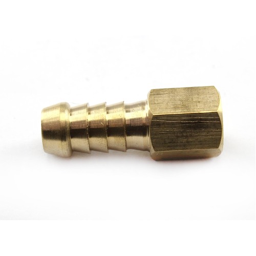 TUBEFIT BRASS FEMALE TAILPIECE 3/8" HOSE x 1/8" BSP ( P10-0602 )