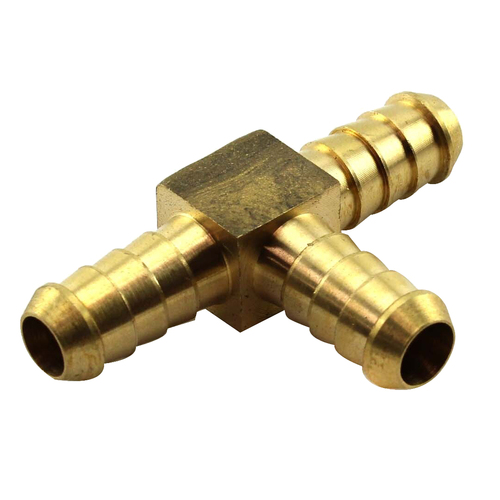 Tubefit P14-06 Brass 3/8" 3 Way Hose Tee Air Line & Compressor Fitting