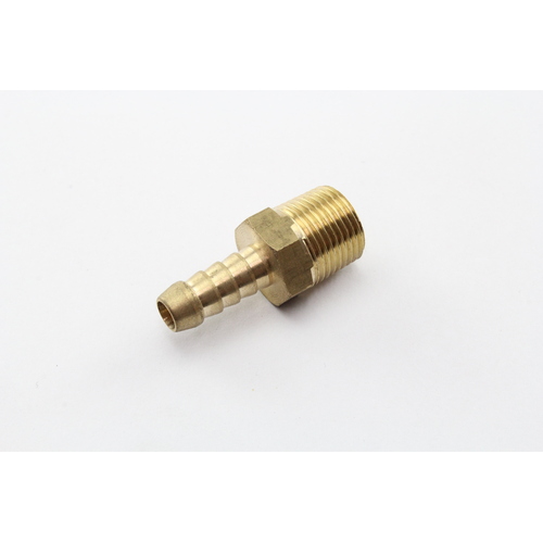 TUBEFIT P3-0506 BRASS MALE TAILPIECE 5/16" HOSE x 3/8" BSP MALE THREAD x1