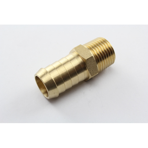 TUBEFIT P3-1208 BRASS MALE TAILPIECE 3/4" HOSE x 1/2" BSP MALE THREAD x1