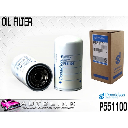 DONALDSON OIL / LUBE FILTER SPIN ON FULL FLOW FOR TRACTORS P551100