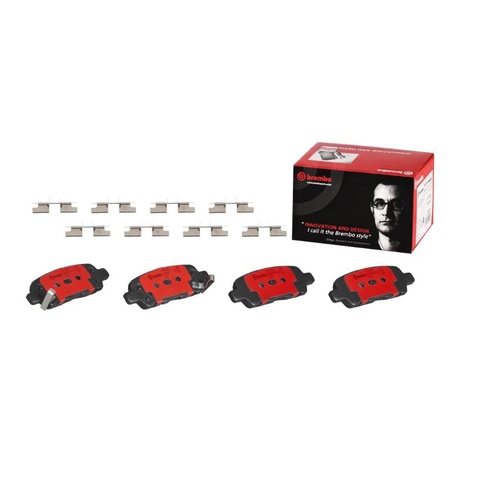 Brembo P56046N Ceramic Rear Brake Pads for Infiniti Nissan Renault Suzuki Models