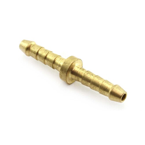 BRASS HOSE JOINER 3/16" BARBED ( P7-03 ) AIR LINE & COMPRESSOR FITTINGS
