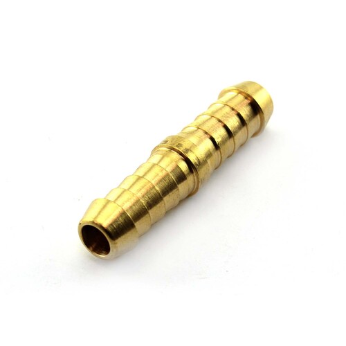 BRASS HOSE JOINER 3/8" BSP - BARBED ( P7-06 ) AIR LINE & COMPRESSOR FITTINGS