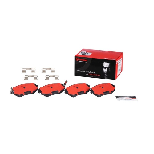 Brembo P78013N Ceramic Front Brake Pads for Subaru Models & Toyota 86