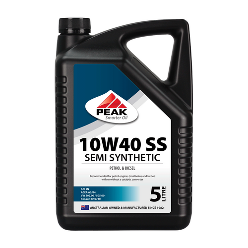 Peak Semi Synthetic Engine Oil 10W-40 5L PKES1040005