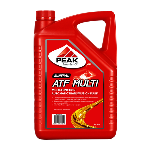 PEAK TRANSMISSION FLUID ATF MULTI 5L PKTMMF005