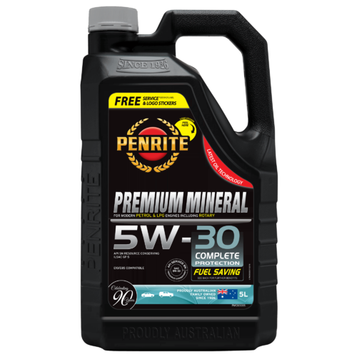 PENRITE PREMIUM MINERAL ENGINE OIL EVERYDAY DRIVING 5W-30 5L PMO05005