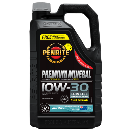 PENRITE PREMIUM MINERAL ENGINE OIL EVERYDAY DRIVING 10W-30 5L PMO10005