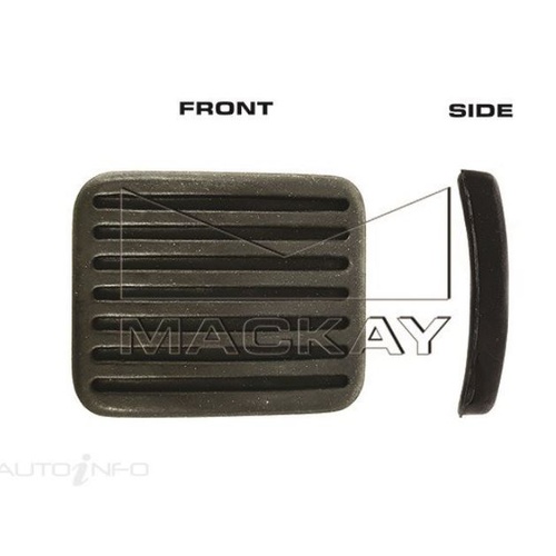 Mackay PP1030 Pedal Pad Rubber Brake Clutch for Hyundai Models