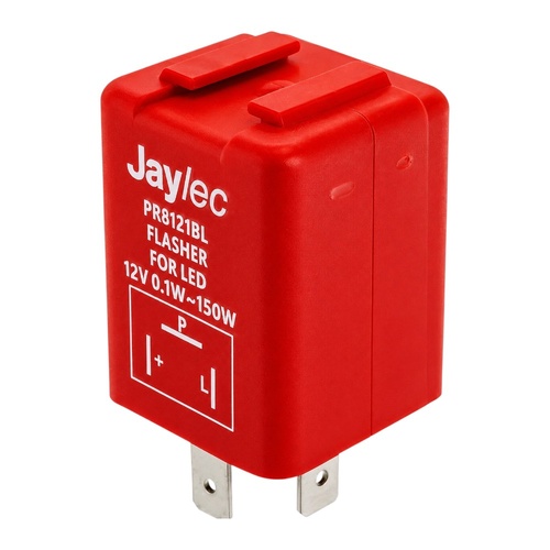 Jaylec PR8121BL Electronic LED Flasher 12V 3 Pin 0.1W to 150 Watts Max